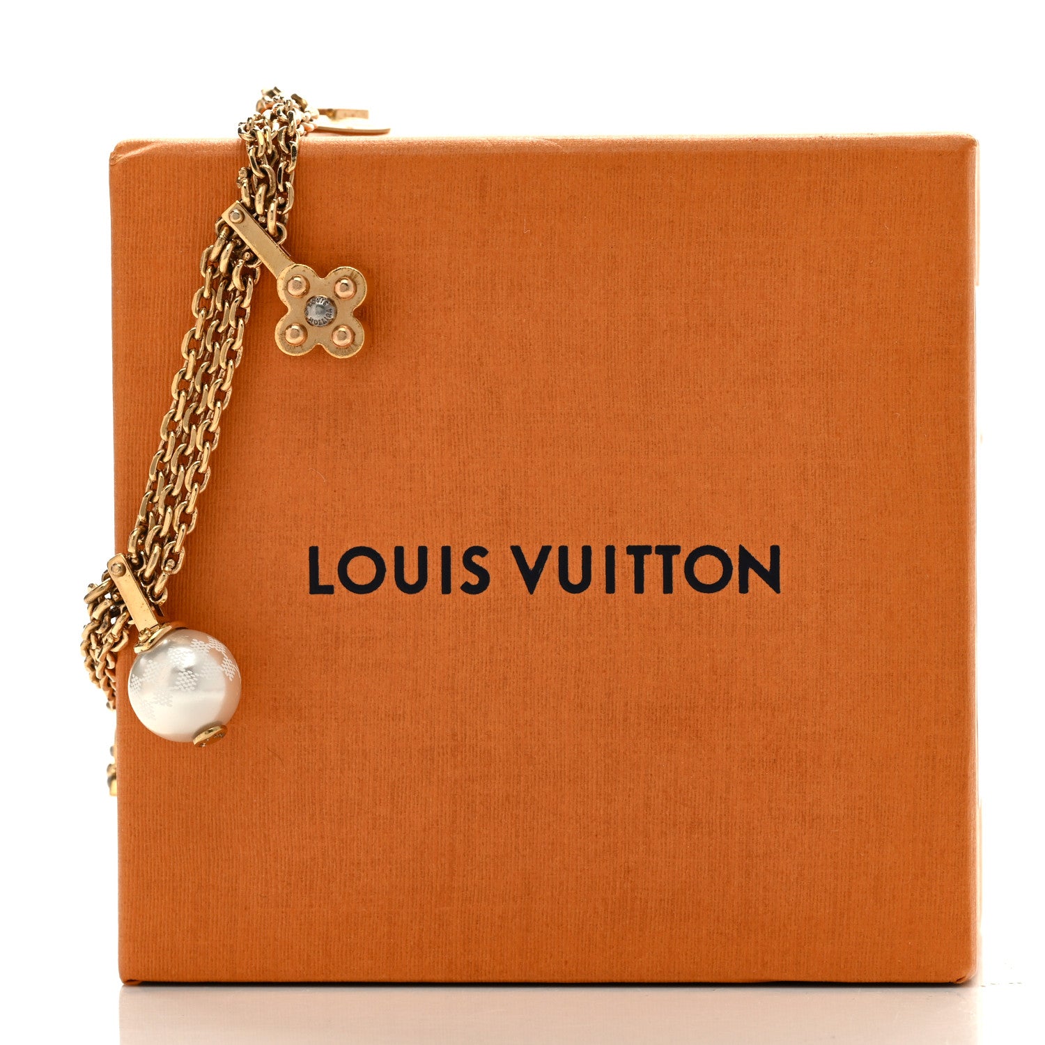 Louis Vuitton Pearl Charmy Bracelet Gold 6 of 6