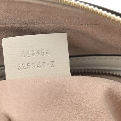 Gucci Azalea Calfskin Small Horsebit 1955 Shoulder Bag Mystic White 7 of 14