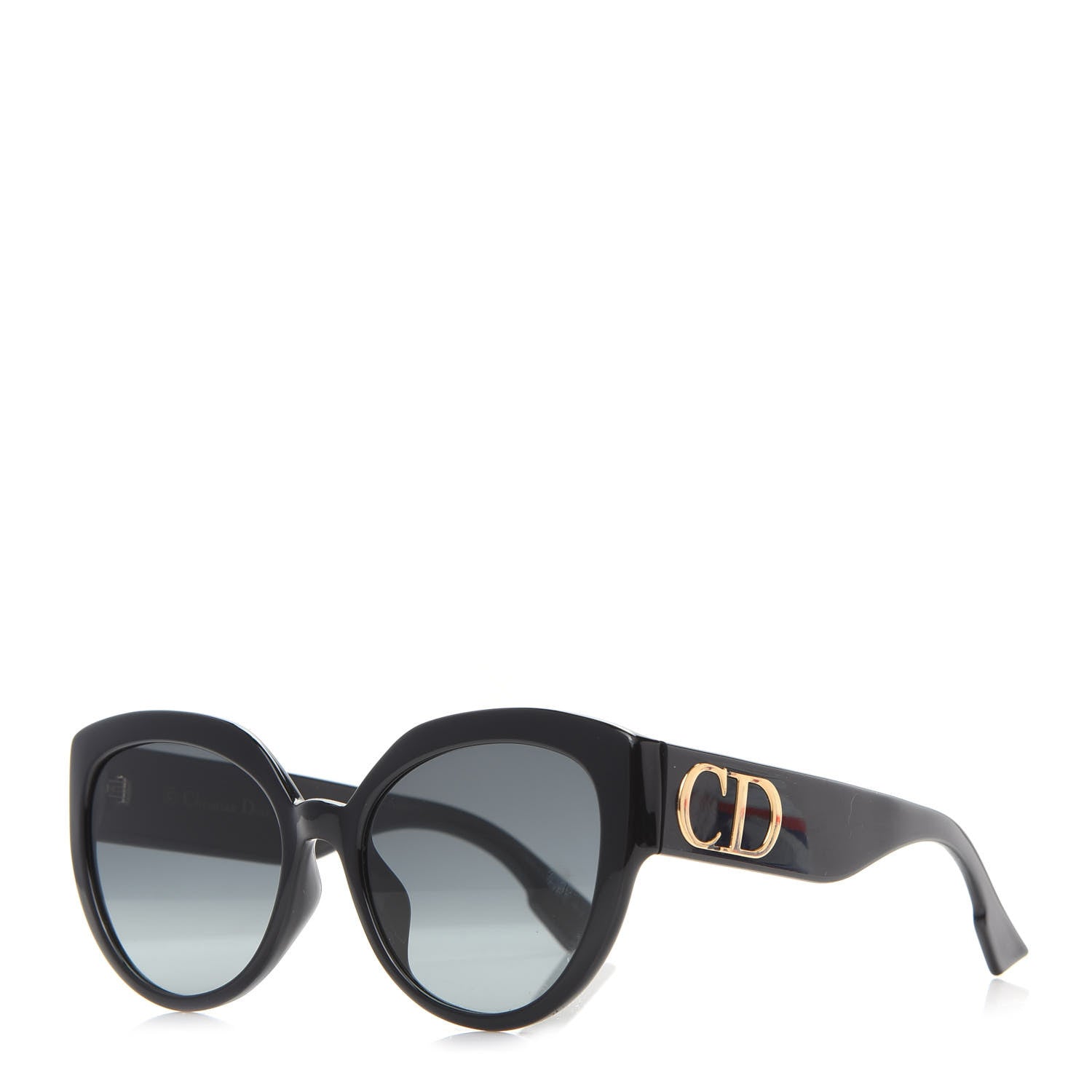 Christian Dior Acetate DDior Cat Eye Sunglasses Black 1 of 8