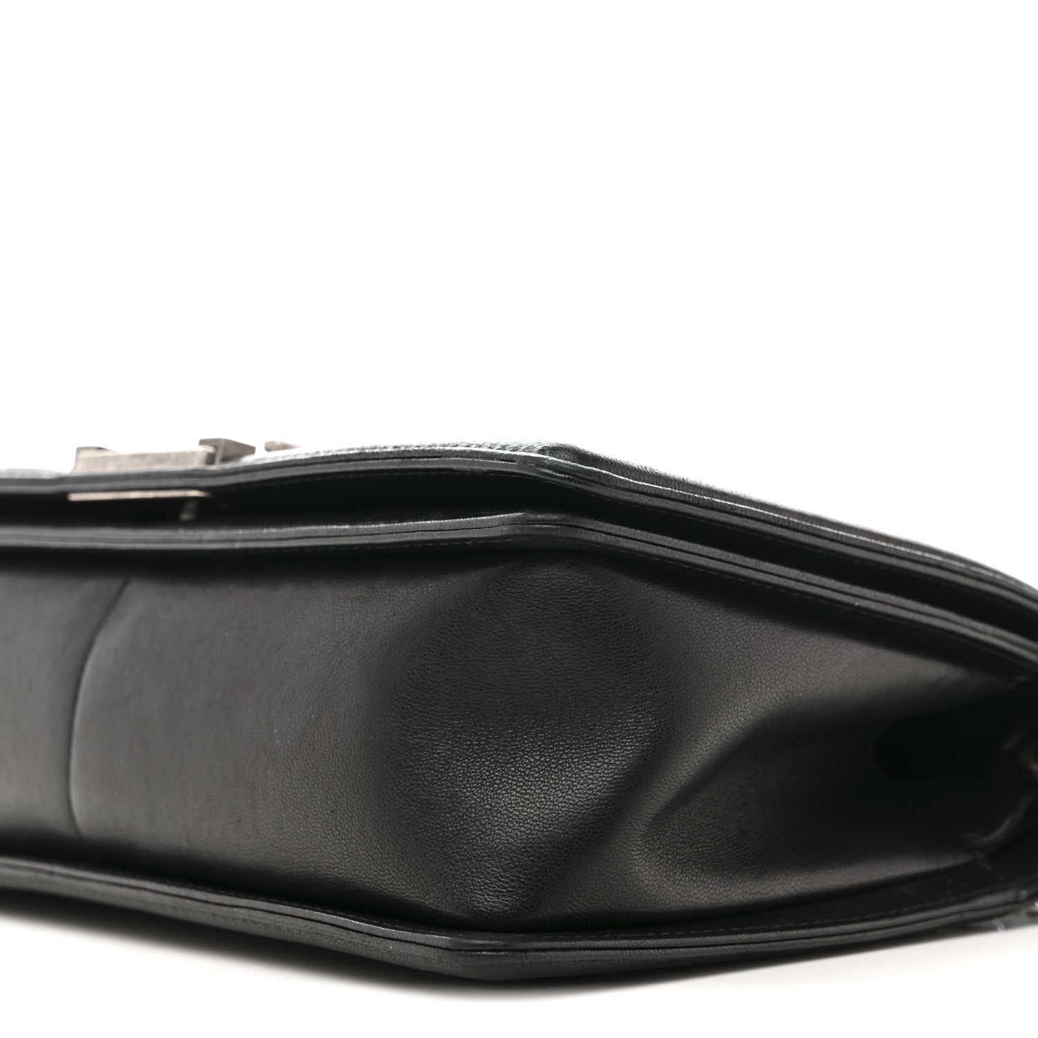 Chanel Lambskin Quilted Medium Boy Flap Black 10 of 13