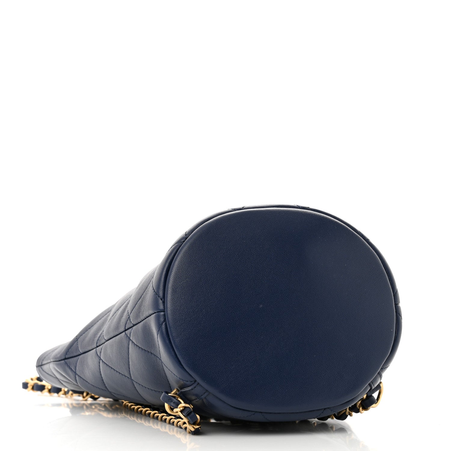 Chanel Lambskin Quilted In The Loop Backpack Bag Navy 4 of 11
