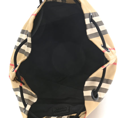 Burberry Econyl Icon Stripe Phoebe Drawcord Pouch Archive Beige 5 of 12
