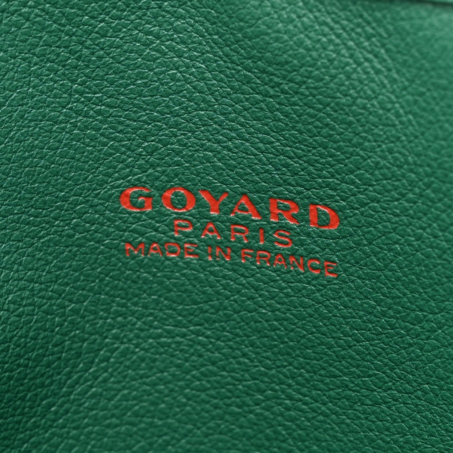 Goyardine Reversible Mini Anjou Green