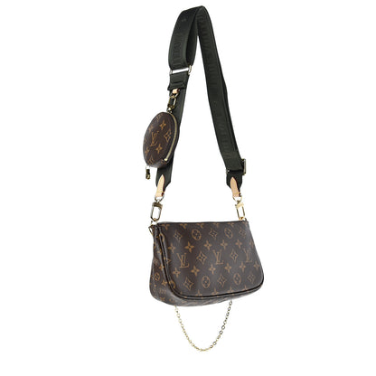 Louis Vuitton Monogram Multi Pochette Accessories Kaki 2 of 11