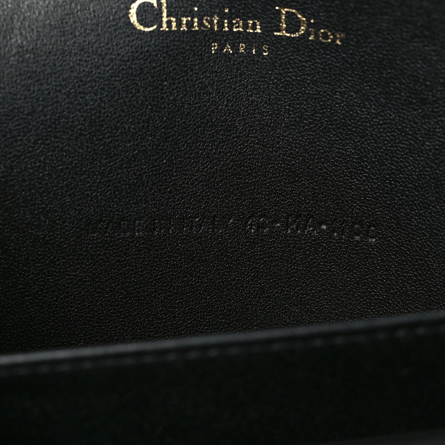 Christian Dior Lambskin Cannage Lady Dior Pouch Black 8 of 11