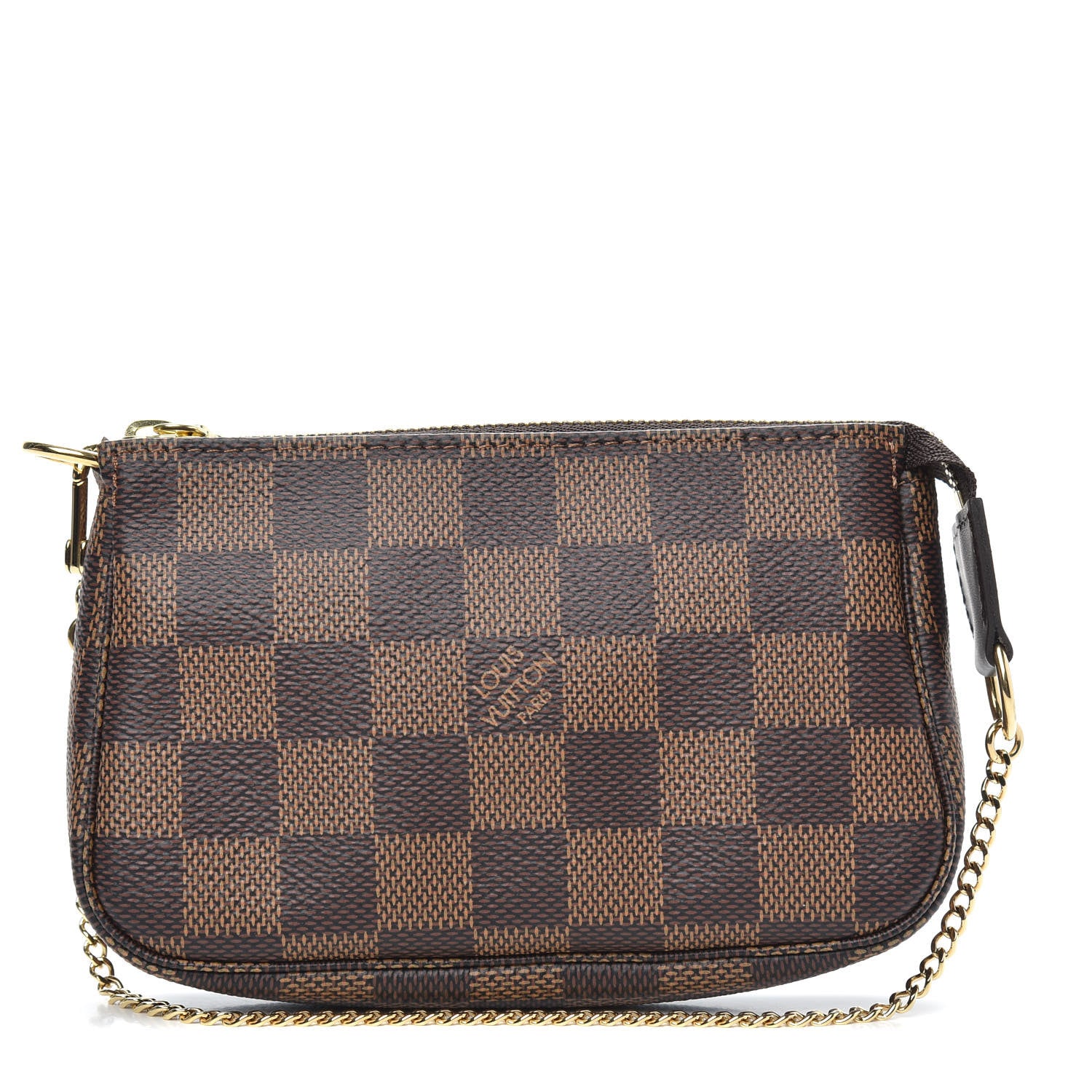 Louis Vuitton Damier Ebene Mini Pochette Accessories 1 of 8