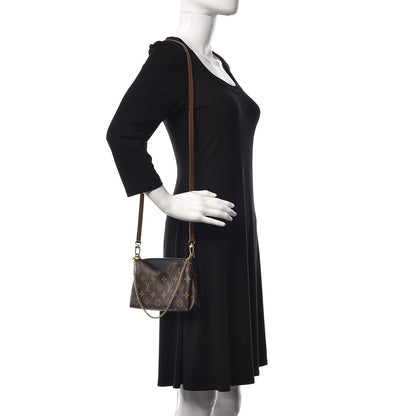 Louis Vuitton Monogram Pallas Clutch Black 2 of 9