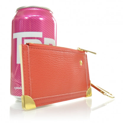 Louis Vuitton Suhali Key Pouch Geranium 2 of 6