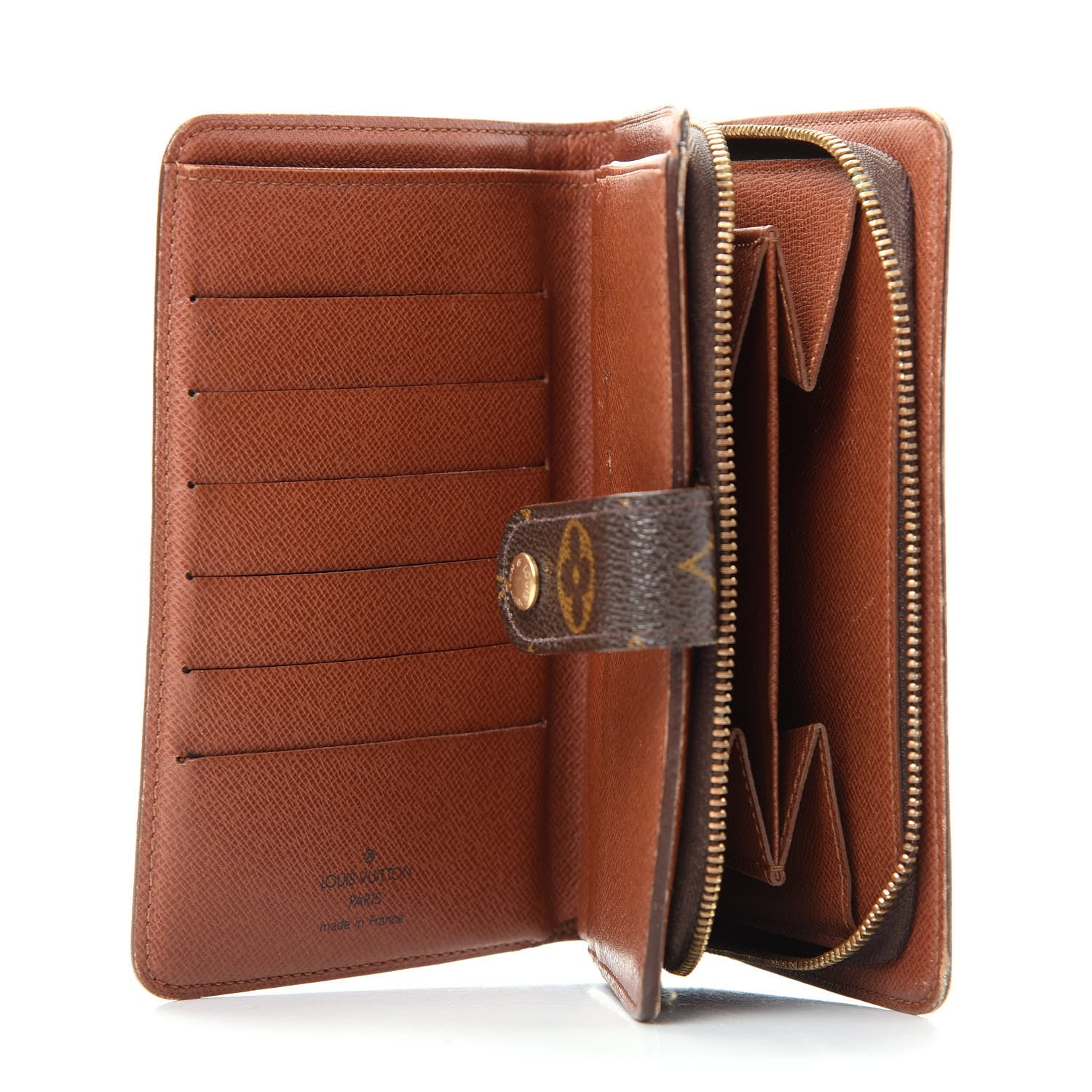Louis Vuitton Monogram Porte Papier Zippe Wallet 5 of 9