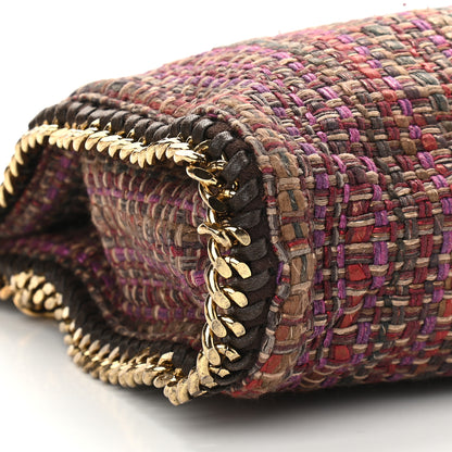Stella McCartney Metallic Woven Boucle Fold Over Falabella Tote Multicolor 9 of 10