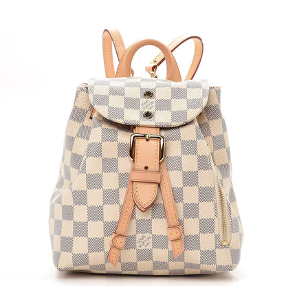 Louis Vuitton Damier Azur Sperone BB Backpack 1 of 8
