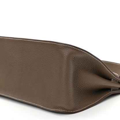 Hermes Taurillon Clemence Jypsiere 31 Etoupe 7 of 11