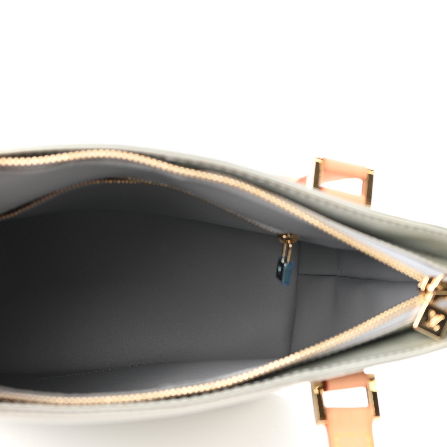 Louis Vuitton Vernis Houston Silver 5 of 9