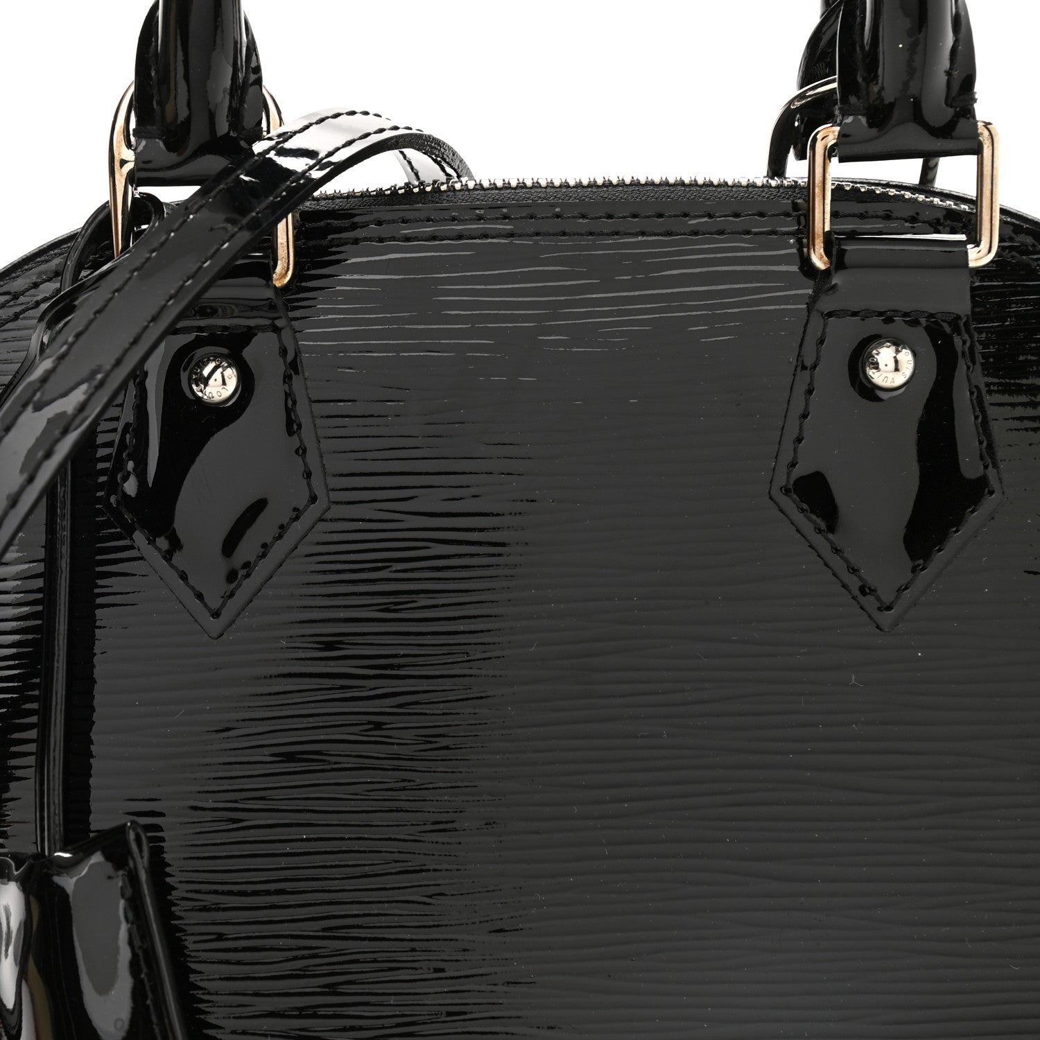 Louis Vuitton Epi Electric Alma BB Black 7 of 10