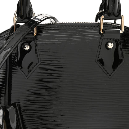Louis Vuitton Epi Electric Alma BB Black 7 of 10