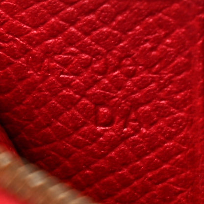 Hermes Epsom Constance Short Wallet Rouge Casaque 7 of 7