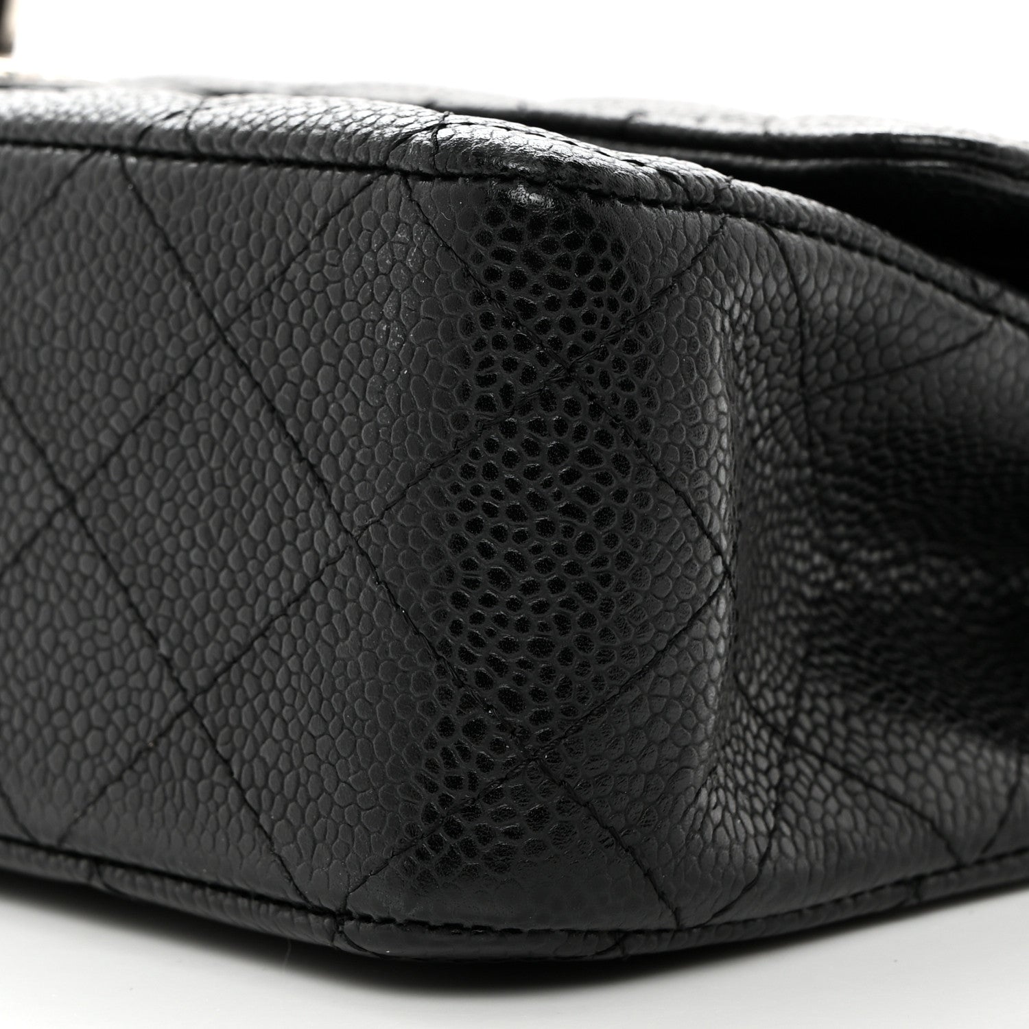 Chanel Caviar Quilted Medium Double Flap Black 10 of 10