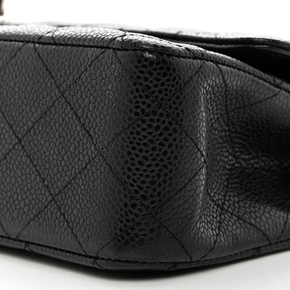 Chanel Caviar Quilted Medium Double Flap Black 10 of 10