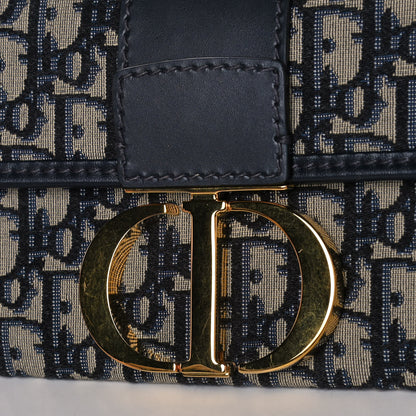 Christian Dior Oblique 30 Montaigne Chain Pouch Blue 11 of 11