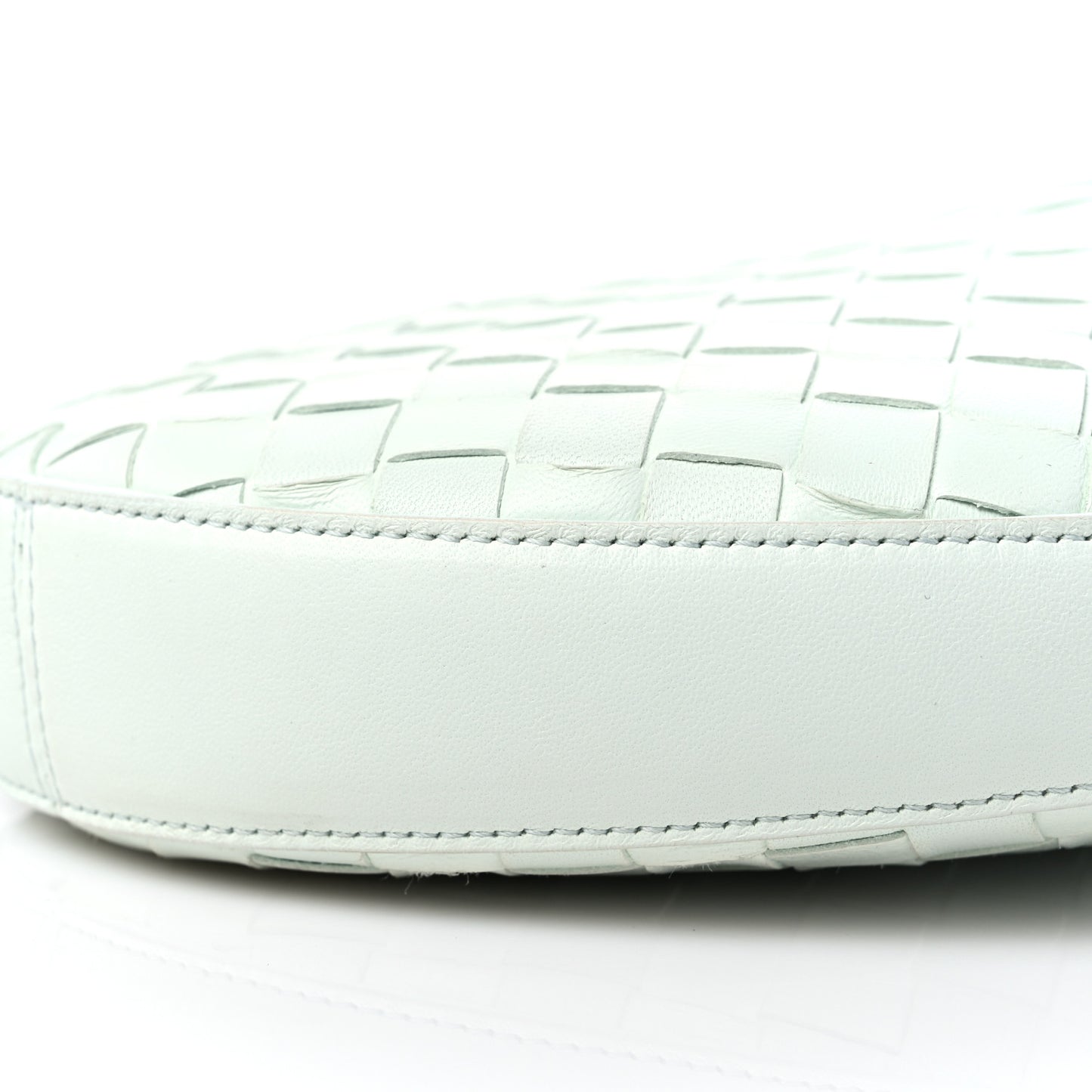Nappa Intrecciato Small Drop Shoulder Bag Glacier