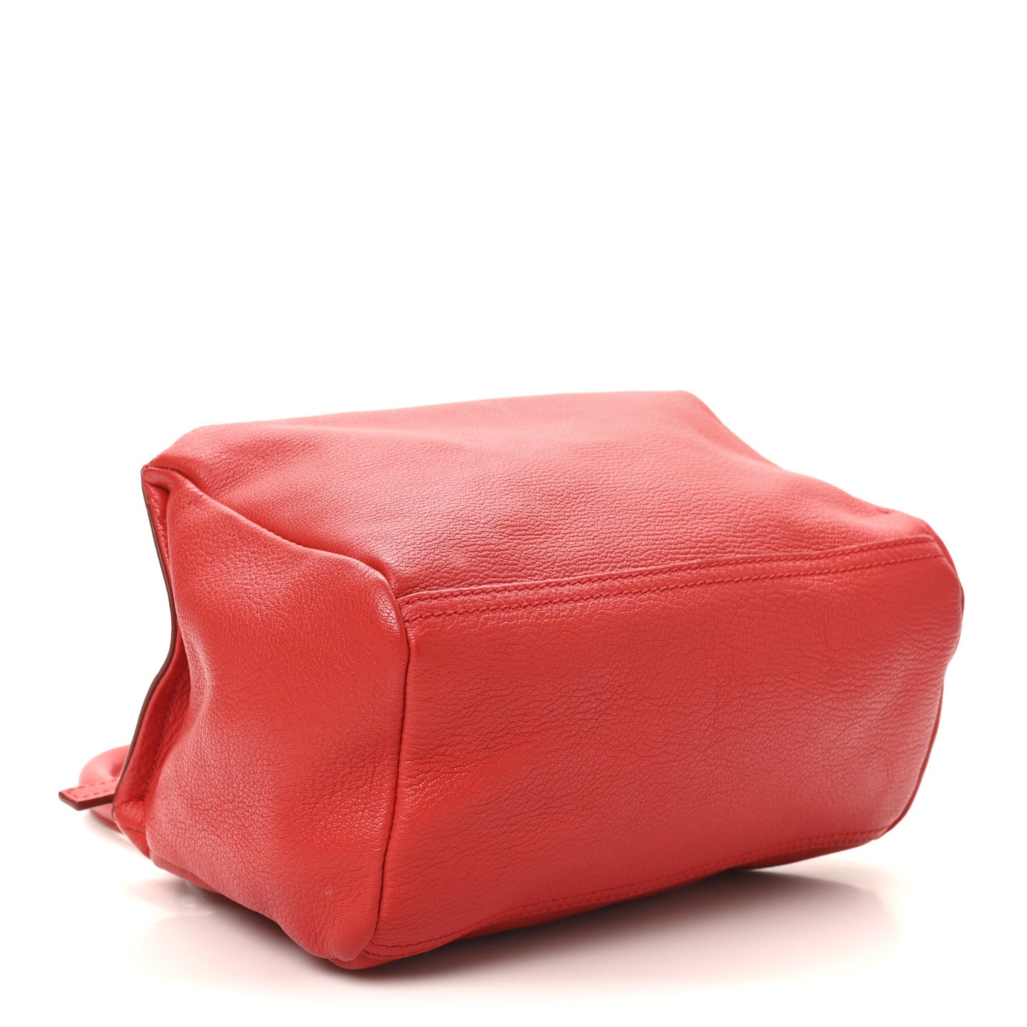 Sugar Goatskin Small Pandora Red