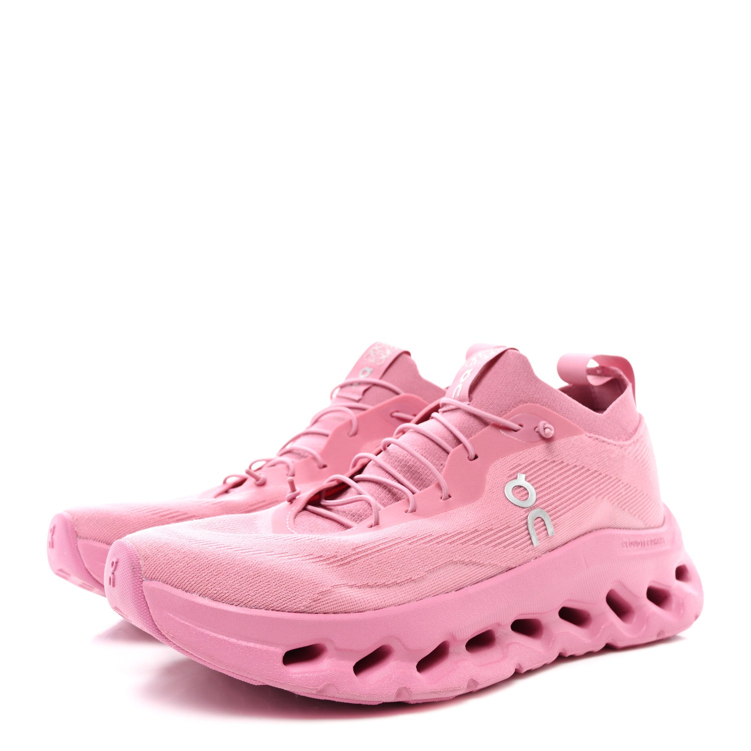 Loewe X ON Canvas Mesh Cloudventure Sneakers 40 Wild Rose 3 of 8