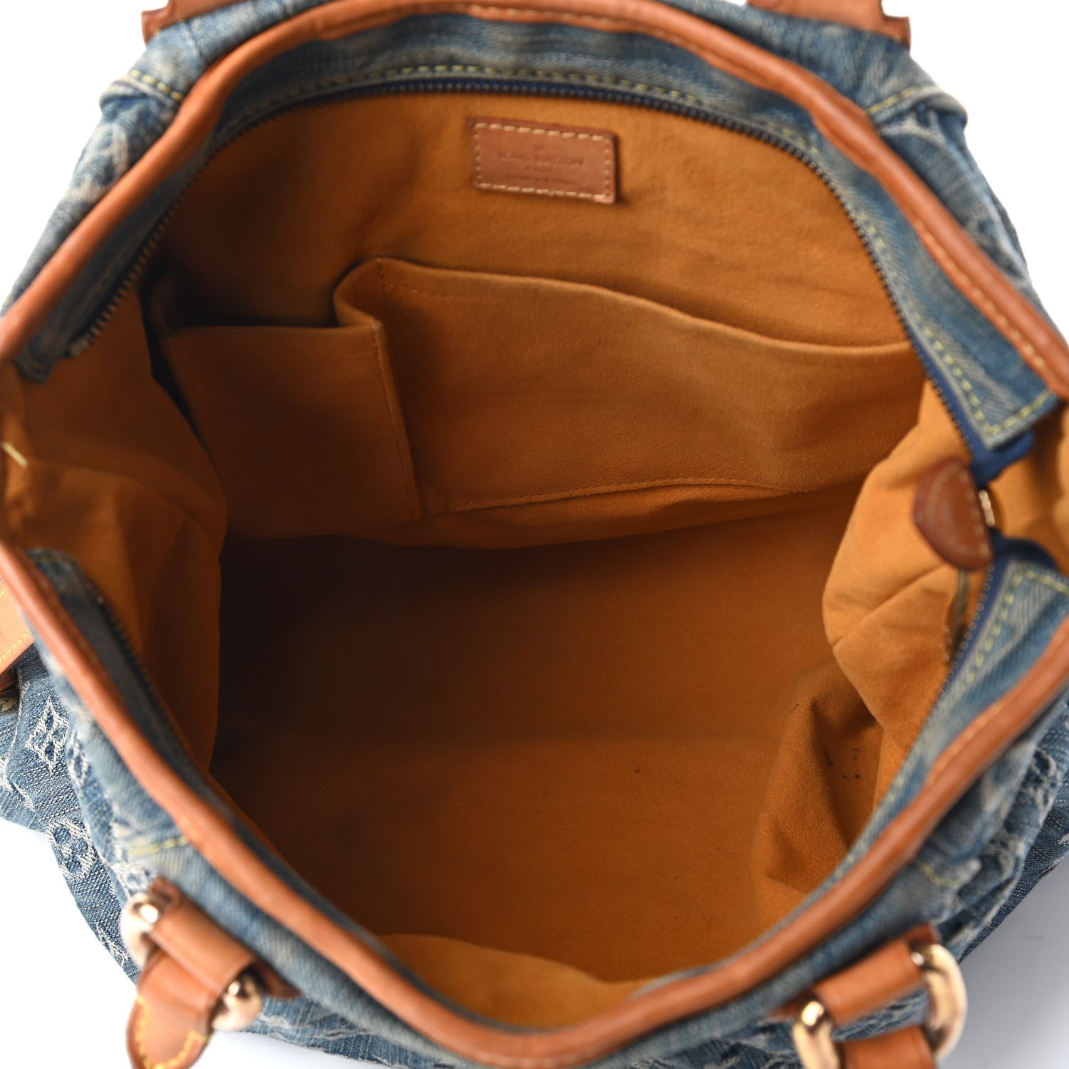 Louis Vuitton Denim Neo Cabby GM Blue 5 of 12
