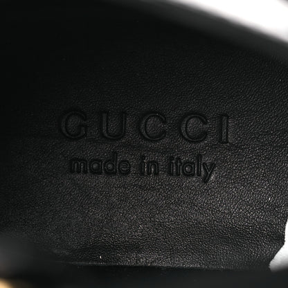 Gucci Vernice Crystal Mens Interlocking G Logo Ankle Booties  9 Black 9 of 12