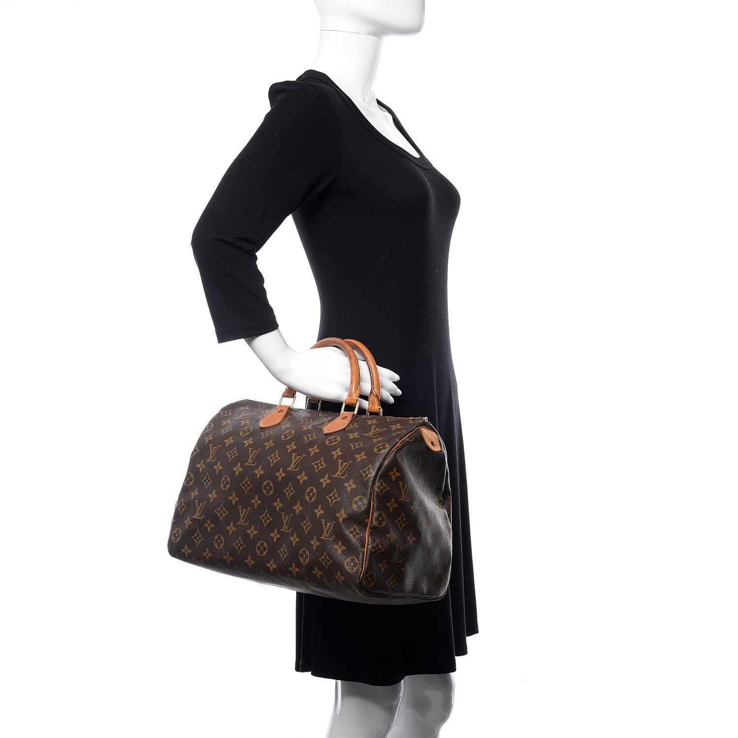 Louis Vuitton Monogram Speedy 35 2 of 9
