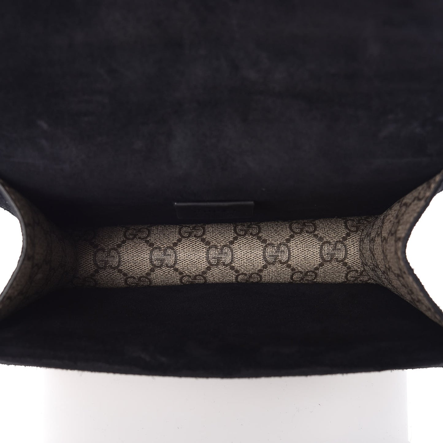 GG Supreme Monogram Mini Dionysus Shoulder Bag Black