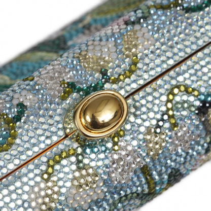 Judith Leiber Swarovski Crystal Garden Clutch 6 of 9