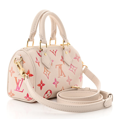 Louis Vuitton Empreinte Monogram Nano Speedy Sunrise Aquarelle 3 of 10