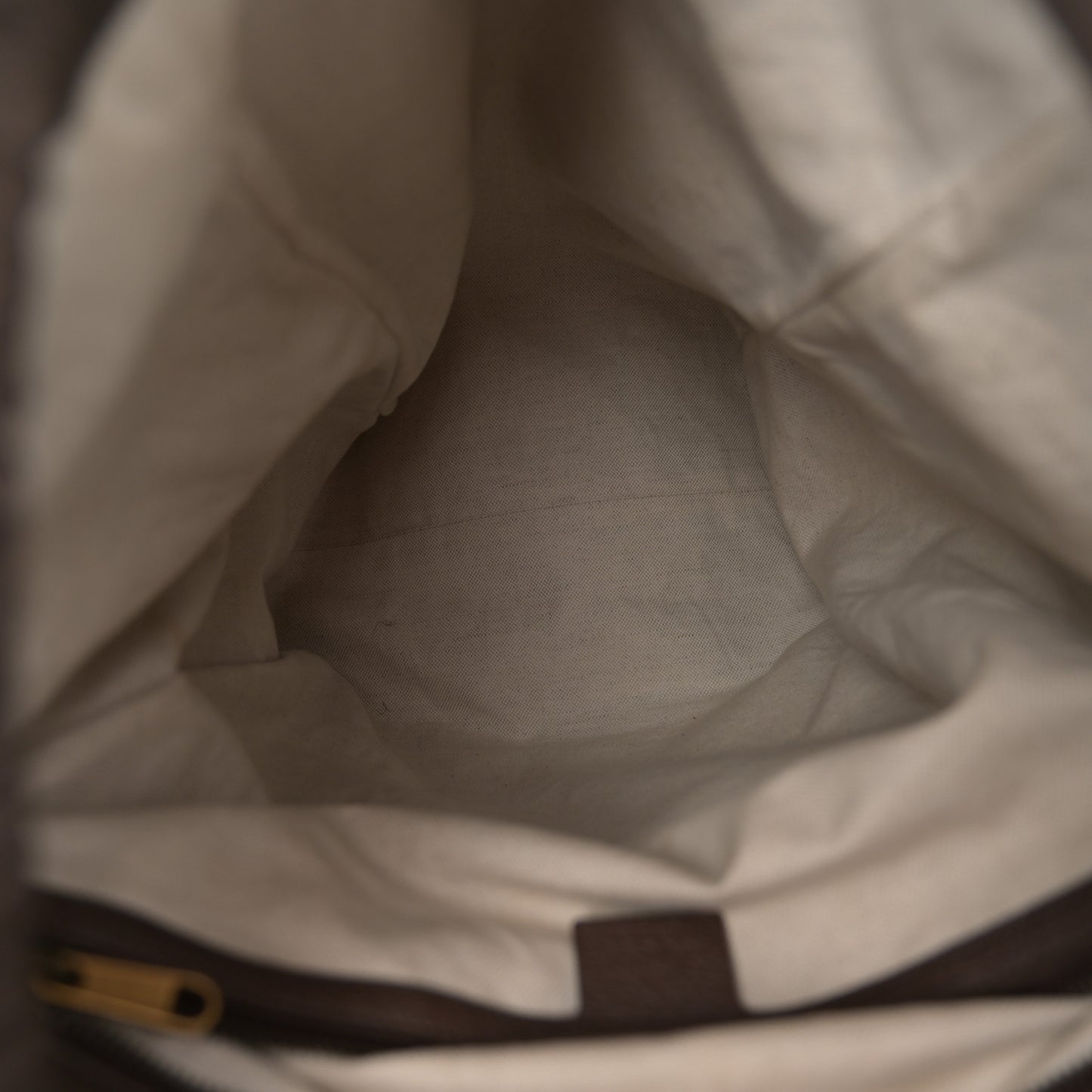 GG Supreme Monogram Web Skateboard Backpack Brown