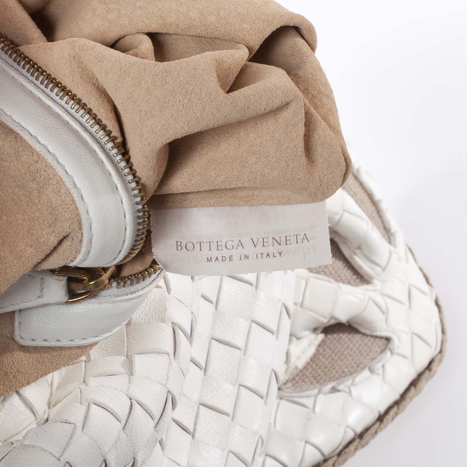 Bottega Veneta Nappa Intrecciato Flower Large Veneta Hobo White 8 of 10
