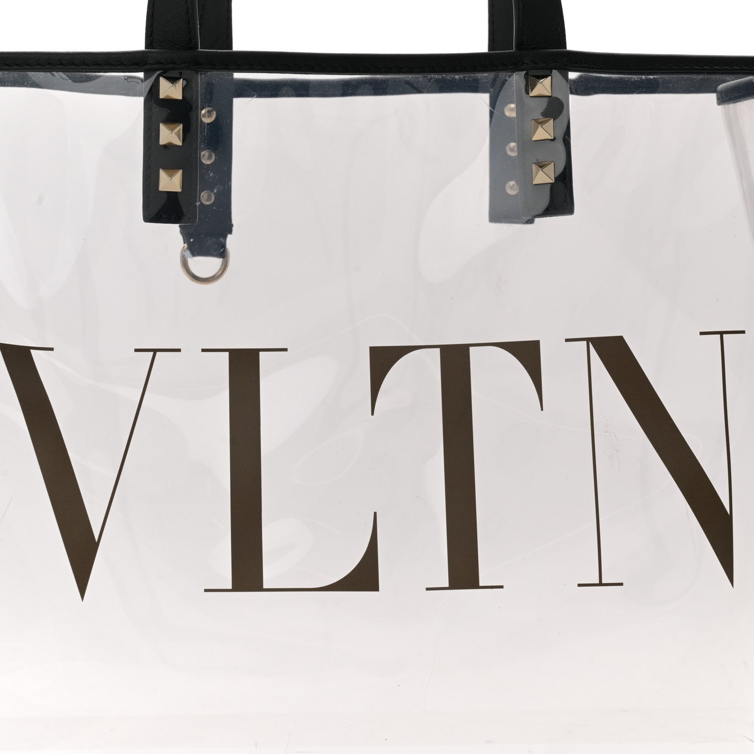 Valentino Garavani Plexy VLTN Shopping Bag Transparent 8 of 10
