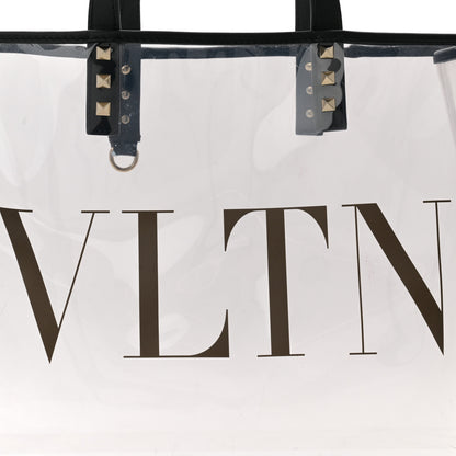 Valentino Garavani Plexy VLTN Shopping Bag Transparent 8 of 10