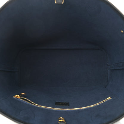Louis Vuitton Empreinte Monogram Giant Neverfull MM Black 6 of 9