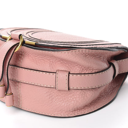 Chloe Calfskin Mini Marcie Round Crossbody Bag Fallow Pink 7 of 10