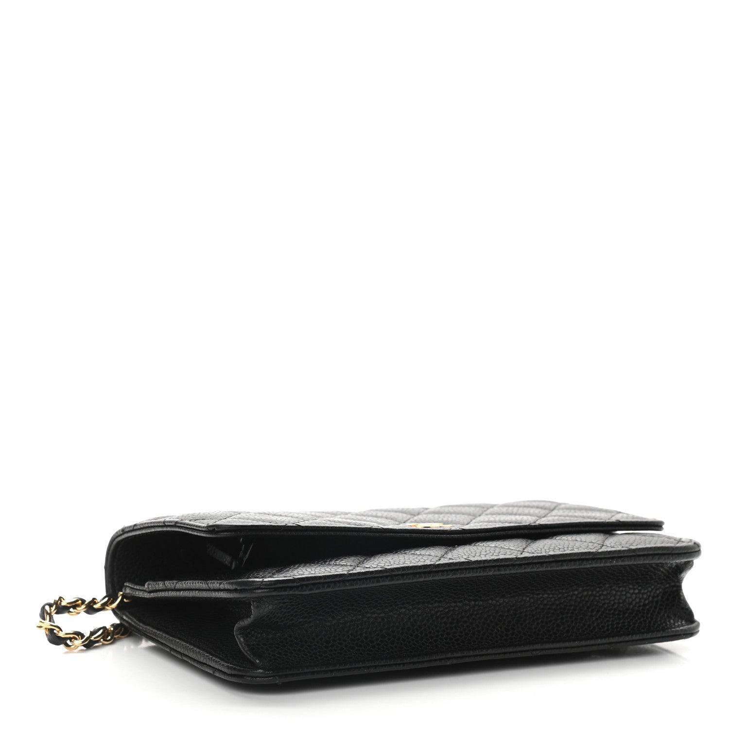 Chanel Caviar Quilted Wallet On Chain WOC Black 4 of 10