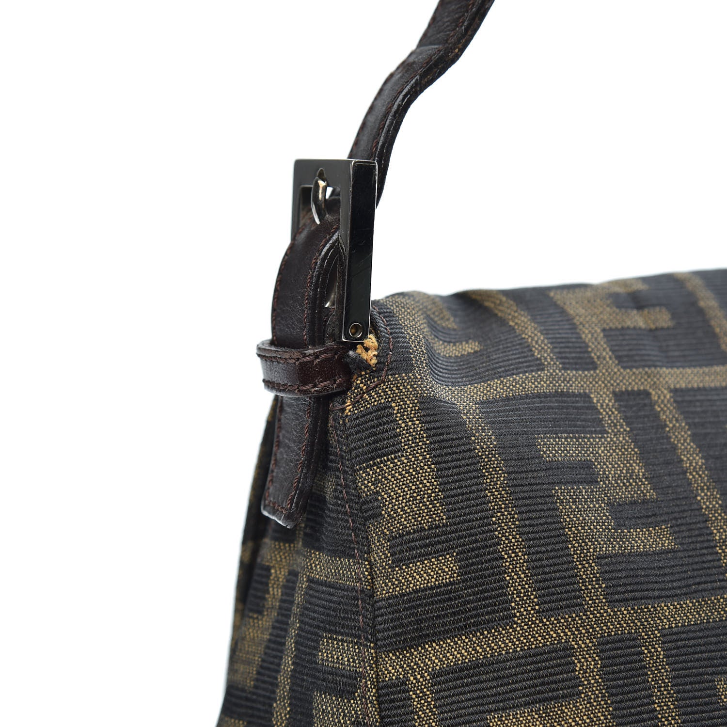 Fendi Zucca Mama Baguette Tobacco 10 of 11