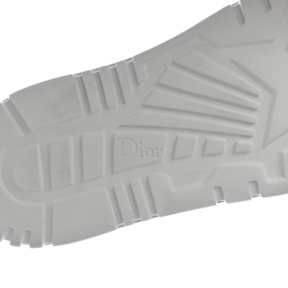 Christian Dior Nylon Calfskin Womens D-Player High Top Sneakers 38 Pink 7 of 13