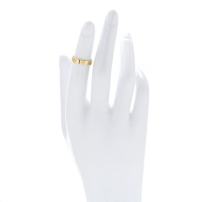 Cartier 18K Yellow Gold 3.5mm LOVE Wedding Band Ring 46 3.75 2 of 4