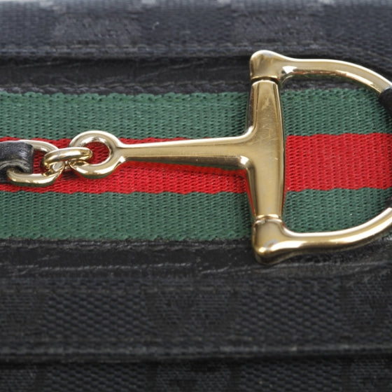 Gucci Monogram Hasler Wallet Black 9 of 16