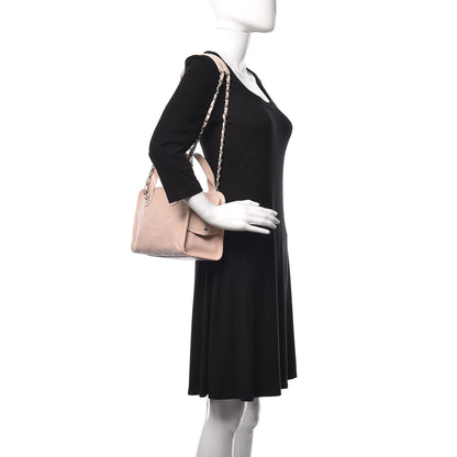 Chanel Caviar Quilted Small Deauville Bowling Bag Light Pink 2 of 13