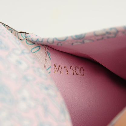 Louis Vuitton Monogram Fleuri Insolite PM Wallet Rose 6 of 7