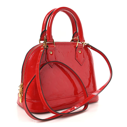 Louis Vuitton Vernis Alma BB Pomme D'Amour 3 of 9