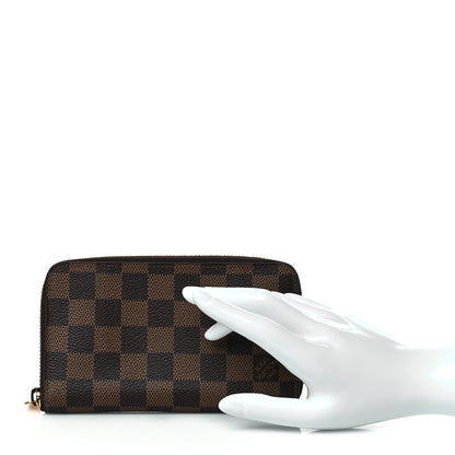 Louis Vuitton Damier Ebene Zippy Compact Wallet 2 of 7