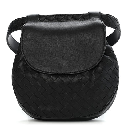 Bottega Veneta Nappa Intrecciato Belt Bag Black 1 of 10