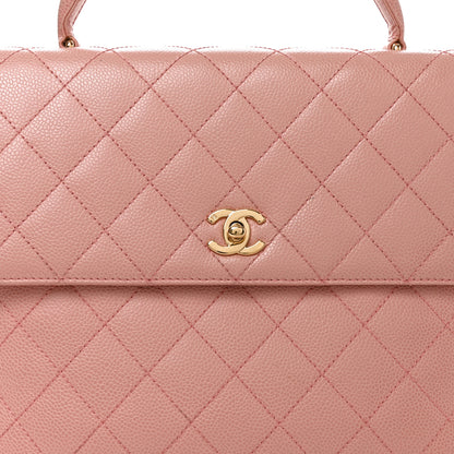 Chanel Caviar Quilted Jumbo Kelly Flap Pink 8 of 10