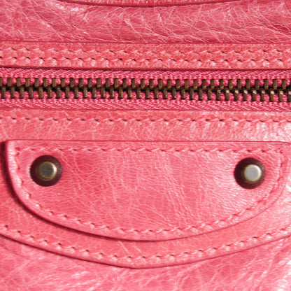 Balenciaga Agneau Porte Toilette Makeup Clutch Framboise 11 of 13